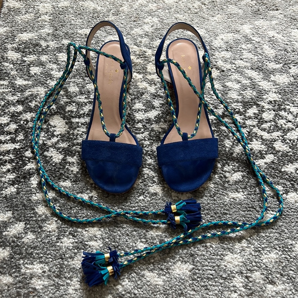 Kate Spade Suede Manor Sandal - Picture 10 of 16